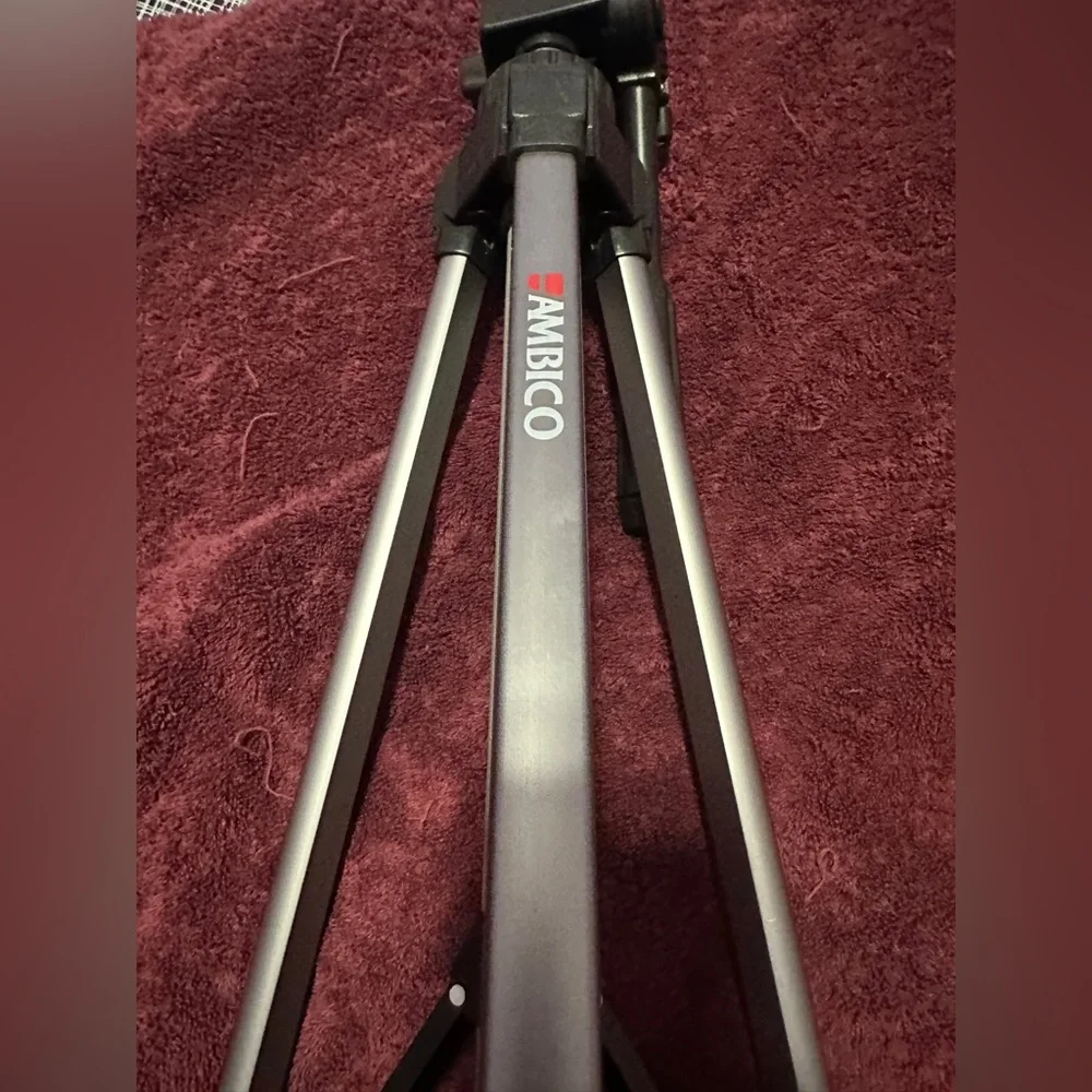Silver Camera Tripod